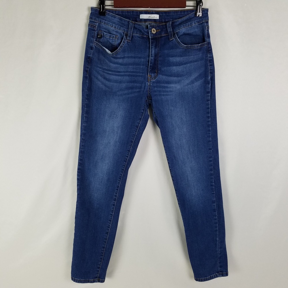 Kancan Jeans Womens Size 11 29 Blue Medium Wash Skinny Leg Denim KC11214M